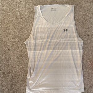 Under Armour Light Gray Sleeveless Top